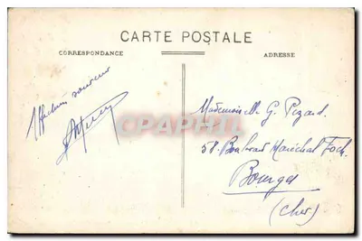 St-Malo — Widok na Sillon, dzień burzy — A. Lamy, Wydawca, Rennes — Rewers