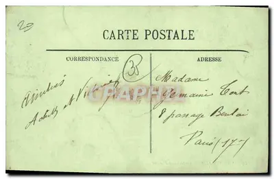 Saint-Malo — Poort Sint-Vincent — LL, n°36 — Achterkant
