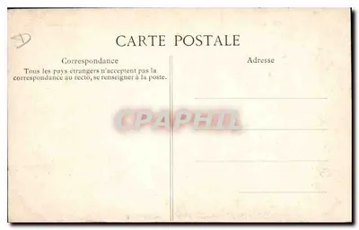 Saint-Malo — Spiaggia di Bon-Secours — Costa d'Emeraude, editore E.F.D., n° 450 — Verso