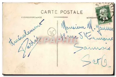 St-Malo - A Grande Porta — editor LAMIRÉ, Rennes, n°16 — Verso