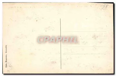 Grenoble — Most Porte de France i Forty — Edit. Bourcier, Grenoble — Rewers