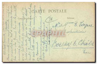 Grenoble — Les Quais, les Forts et Sainte-Marie d'en haut — B.F., Paryż — Rewers