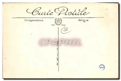 Grenoble — Rue Félix-Poulat i Katedra Świętego Ludwika — Wydawnictwo Galerii Nowoczesnych, nr 59 — Rewers