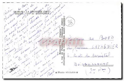 Cygula — Szpital Cywilny w Grenoble — Wydawnictwo Cyguli — Rewers