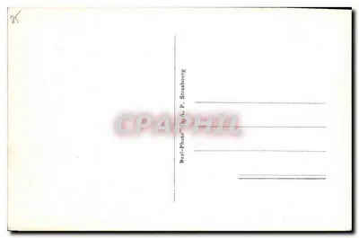 Grenoble — Vista geral e o Moucheotte — Real-Photo CP A. P. Strasbourg — Verso