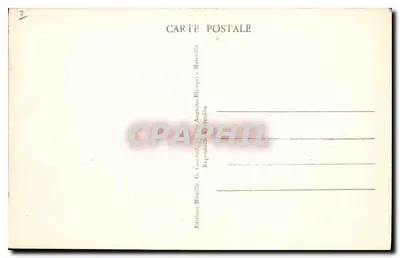 Marseille — Nowoczesna pocztówka — Widok Corniche z Ogród Rezerwaty — Mureille, n°215 — Rewers