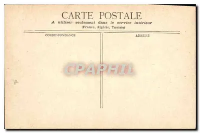 Marseille - LA CORNICHE — widok wybrzeża z skałami i morzem — wydawca STAERCK, PARIS — Rewers