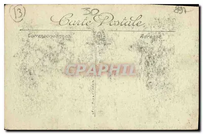 Marseille — Statek parowodniowy wchodzi do portu — Wydawca nieznany, n° 79 — Rewers