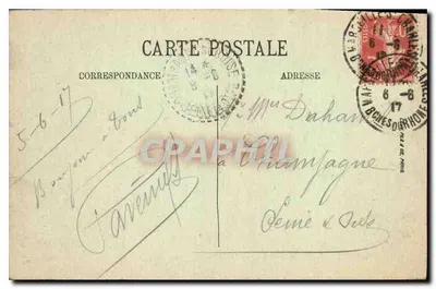 Marsiglia — Promenade de la Corniche — Le isole (controgiorno). — LL. — Selecta — Verso