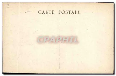 Marseille — Fontaine Cantini — Uitgever onbekend — Achterkant