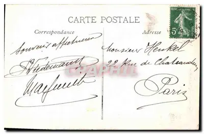 Marseille — Fontaine Contini — LR — Verso