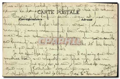 Marselha, Fontaine Cantini — vista da fonte monumental com coluna e estátuas — editor não visível — Verso