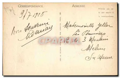Marselha — O Bassin de la Joliette — LL — Verso