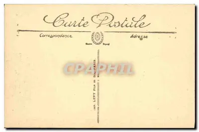 Marseille — Całość Pałacu Longchamp (dzieło architekta Espérandieu) — SELECTA 199 — Rewers