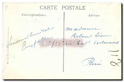 Marsiglia - La Cattedrale — Edizione delle Nuove Gallerie, n°11 — Verso