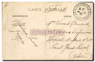 Marsiglia - Bacino di Joliette - Quai au Soufre - EL. — Verso