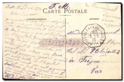 Marseille - Najświętsza Maryja Panny Obronnej - E. L. n°31 — Rewers