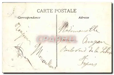 Marsella — Catedral y Canal Saint-Jean — EE. — Reverso