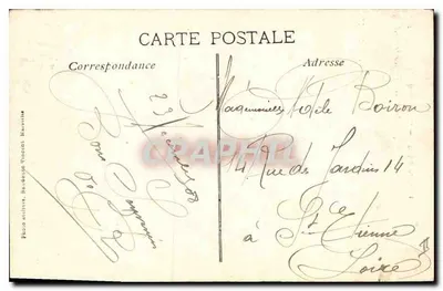 Beeld van Pierre Puget — Marseille — Magasin Général — Achterkant