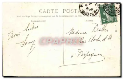 Marselha — Vista Geral & N.-D. de la Garde — 70 bis — Verso