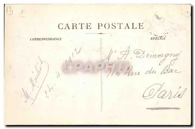 Marseille - La Passe i wejście do Starego Portu — Wydawnictwo Nowych Galerii, nr 72 — Rewers