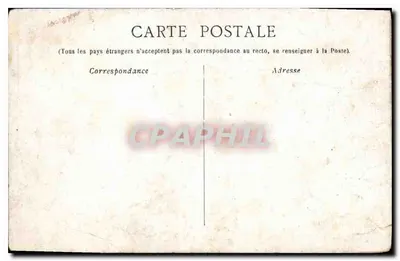 Marseille — Zamek If — wydawca nieznany — Rewers