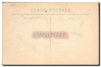 Marseille - O Palácio Longchamp — editor P. RUIZ, n°7 — Verso