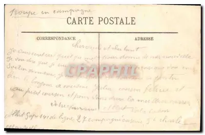 Marsella — El Castillo de If — LL. — N° 195 — Reverso