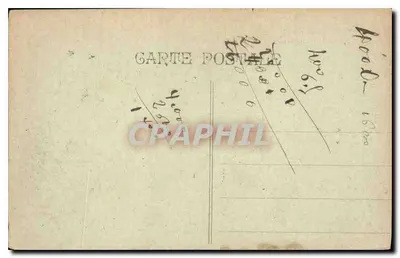 Marselha — Nossa Senhora da Guarda — editor não identificado — Verso