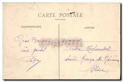 Marseille — Het Fort Saint-Jean (Oude Vesting van de Ridders van Malta) — E. L. Supra — Achterkant