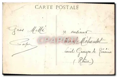 Marseille — Katedra — Wydawca nieznany, numer serii nie widoczny — Rewers
