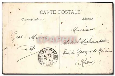 Marseille — Ogólny widok, widok z N.D. la Garde — Wydawca nie widoczny, nr 44 — Rewers