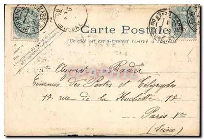Meridienne - Gare de la Gare - Ascenseur de N°1 de la Gare — Verso