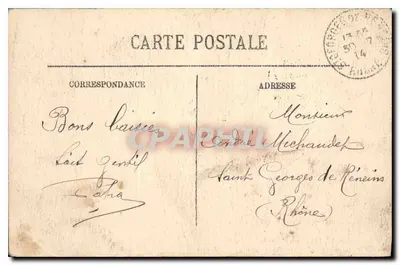 Marseille — La Corniche — Les Îles — Widok z Hôtel de la Réserve — Selecta — Rewers