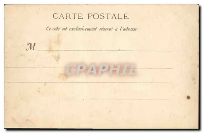 Marseille — La Porte d'Aix — G. M. n°27 — Achterkant