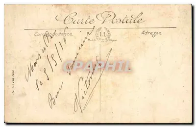 Marseille — Katedra Reformowanych i Pomnik Mobilnych — LL, nr 182 — Rewers