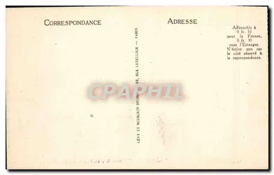 Marseille — Pałac Longchamp, dzieło architekta Espérandieu — SELECTA LL — Rewers