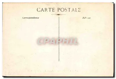 Marseille - O Palácio Longchamp - C.N. - Série 10 — Verso