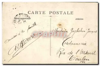 Marselha — Panorama tirado de N.-D. de la Garde — editor P.90 — Verso