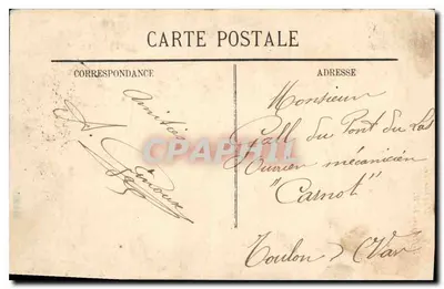 Marseille — Kościół Reformowany. L. R. — Rewers
