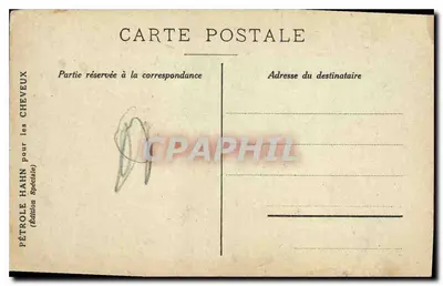 Marseille — Notre-Dame de la Garde — éditeur PÉTROLE HAHN — Verso