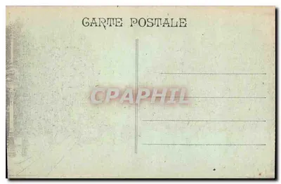 MARSEILLE - Porte d'Aix — widok łuku triumfalnego, wydawca nieznany — Rewers