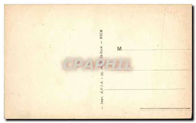 Marsiglia — Il molo di La Joliette e la Cattedrale — Cartolina d'epoca n°55, Impr. A.D.I.A. - 55, ch. de St-Roch - NICE — Verso
