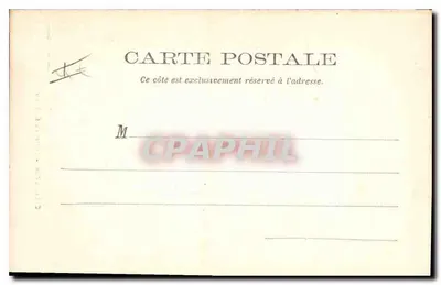 Châteaudun — Wejście do zamku — P. Laussadat, Châteaudun — Rewers