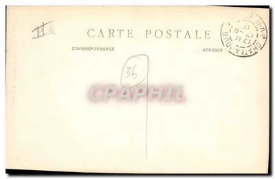 Châteaudun — Casa Rua St-Lubin (século XVI) — G. P. 60 — Verso