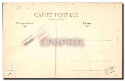 Chartres — Stara ulica św. Jana — widok wejścia do kościoła z figurą — Rewers