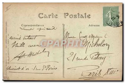 Chartres — Dom Śledzia — J. D. JAC — Rewers