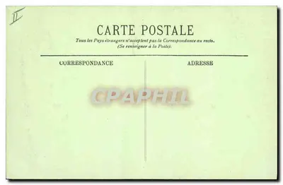 Stara pocztówka Chartres la Porte Guillaume — Rewers