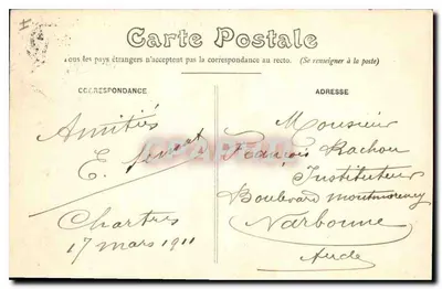 Maintenon (E.-et-L.) — O castelo — Facha meridional — NG 3 — Verso