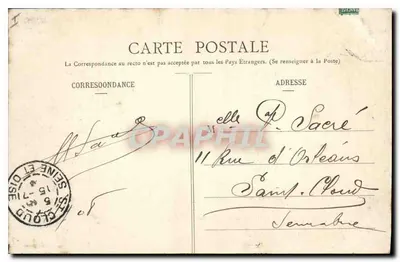 Maintenon - O Castelo — editor 1726 — Verso